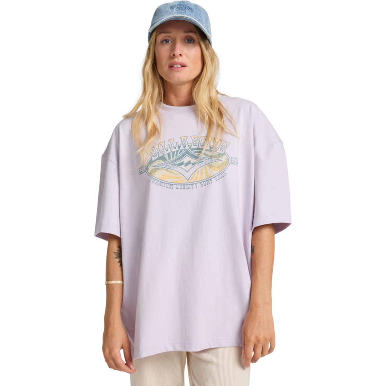 2025 Billabong Womens Quality Surf T-Shirt EBJZT00504 - Violet Ice